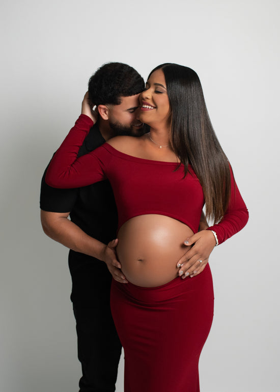 Sesión de Maternidad Minimalista